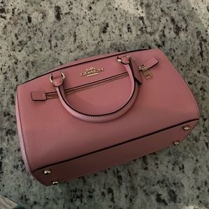 Pink Coach tote